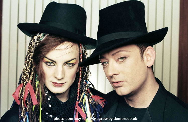 Euan Morton and Boy George in Taboo